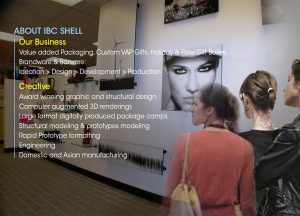 IBC Shell, IBC Shell Packaging, Turnkey solutions, project management, package design, package development, packaging production, product design, Brandware, luxury brands, wine and spirits brands, beauty brands, inspired design, collaborative development, package prototypes, package engineering, extraordinary packaging, speed to market, value added packaging, luxury gift boxes, barware brandware, graphic design awards, structural packaging design awards, digital packaging comps, 3D printing, domestic and Asian packaging manufacturer